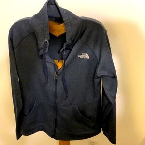 The North Face XL blue/gray jacket